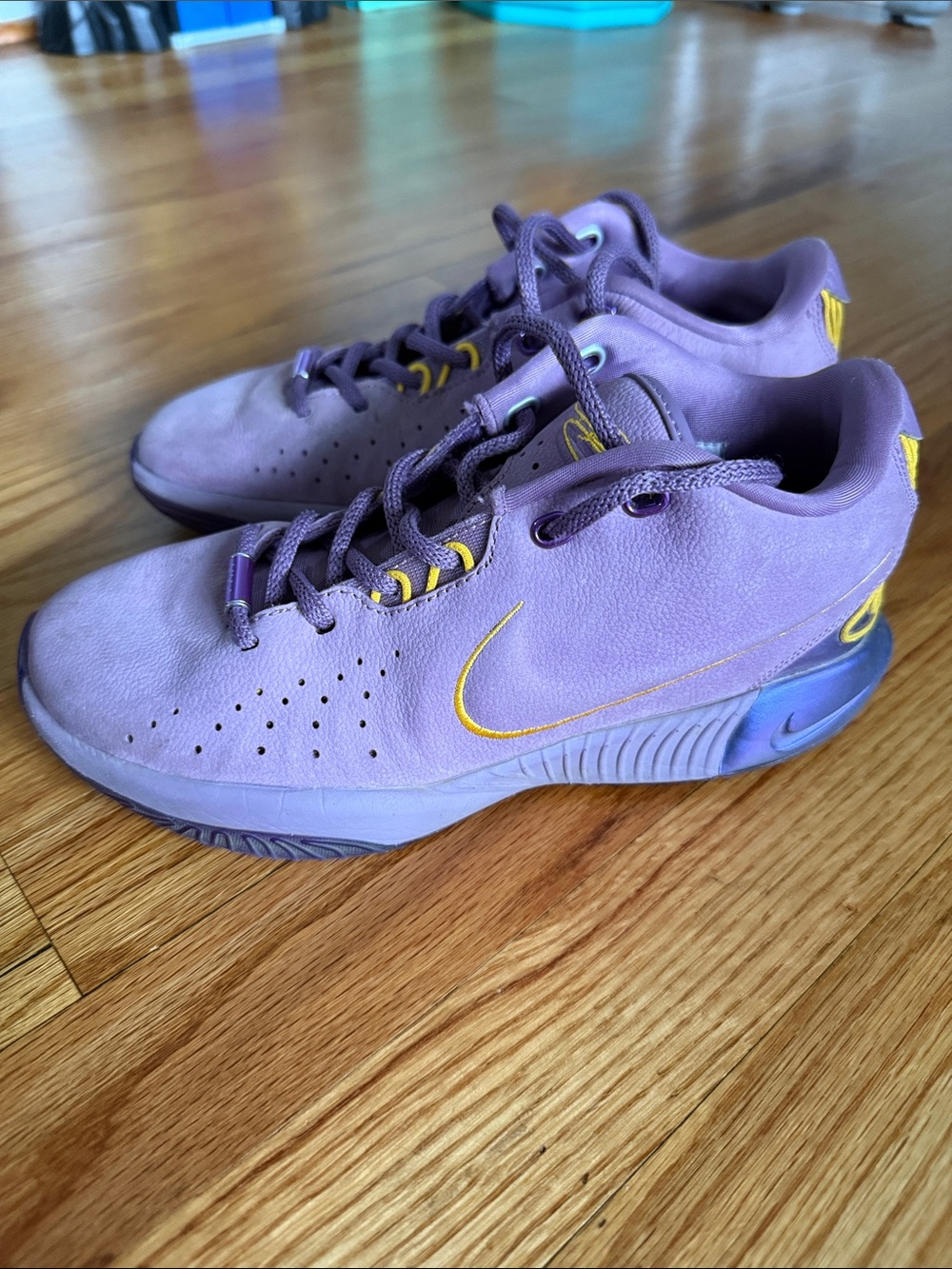 Nike LeBron 21 "Freshwater" (also known as "Purple Rain" or "Violet Dust")